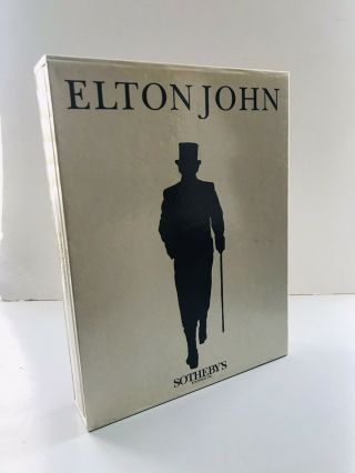 Elton John,  Sotheby’s Catsligues,  1988,  Box Set