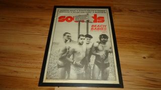 Peter & The Test Tube Babies - 1982 Framed Poster Sized Iconic Cover
