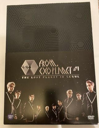 K - Pop Exo From.  Exoplanet 1 The Lost Planet In Seoul Dvd 3disc,  Photobook