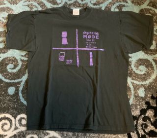 Depeche Mode “songs Of Faith And Devotion” Promo Shirt,  Size Xl
