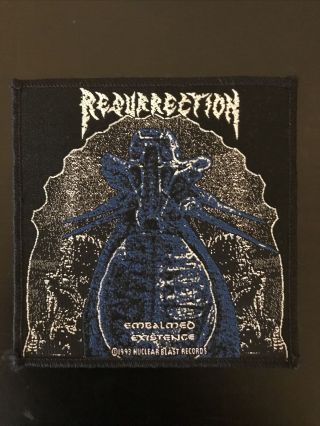 Vintage Resurrection Patch Death Metal Obituary Cancer Deicide Morgoth Massacre