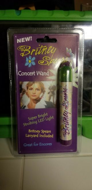 1999 Britney Spears Concert Wand Nip Rare And Vhtf