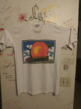 Vintage Allman Brothers Band Eat A Peach For Peace 1992 Concert T - Shirt - Xl