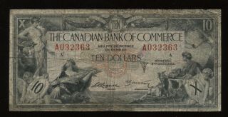 1935 Canadian Bank Of Commerce $10 -