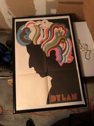Bob Dylan Greatest Hits Milton Glaser Poster 1967