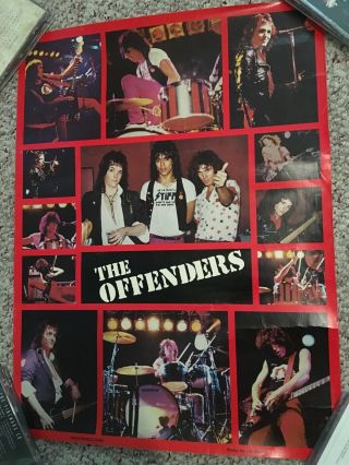 Randy Castillo Promo Poster For The Offenders Band - Pre Ozzy.