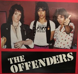 Randy Castillo Promo Poster for the Offenders band - pre Ozzy. 2