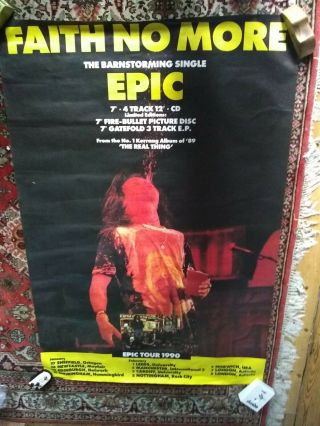 Faith No More,  1990 Tour Poster