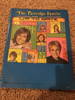 Partridge Family - Up To Date Songbook - Rare