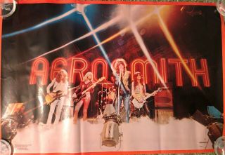 Aerosmith Poster • Midnight Special • Santa Monica • 1974 • James Fortune Photo