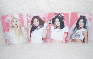 Sistar Mini Album Vol.  3 Shake It Taiwan Promo 4 Cards (bora、soyou、dasom、hyolyn)