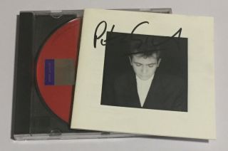 Peter Gabriel (signed Autographed) Shaking The Tree 1990 Cd / Genesis