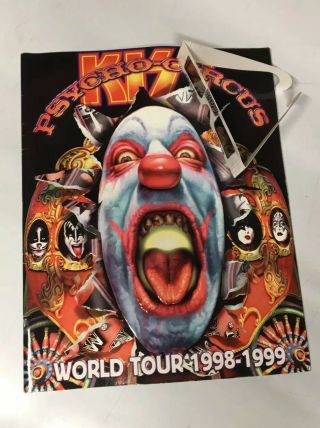 Kiss - Psycho Circus World Tour Programme 1998 - 99,  3d Glasses