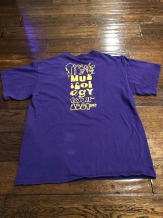 Vintage PRINCE Musicology 2004 Tour T - shirt,  color Purple/Gold,  size L 2