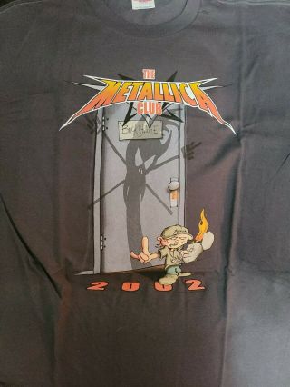 Metallica Fan Club Shirt 2002 Large