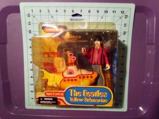 Mcfarlane Toys The Beatles Ringo With Yellow Submarine Action Figure