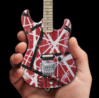 Evh Frankenstein 5150 Eddie Van Halen Collectible Mini Guitar