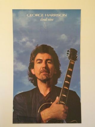 George Harrison Cloud Nine Promo Poster Big
