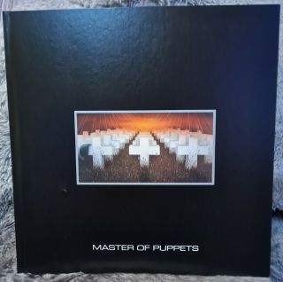 Metallica Master Of Puppets Box Set Hardback Book Rare