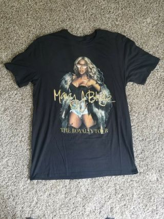 Mary J Blige Nas The Royalty Tour L T Shirt
