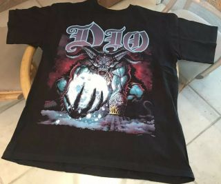 Dio Master Of The Moon 2004 Us Tour Medium T - Shirt
