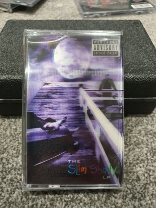 Eminem The Slim Shady Lp Cassette Lenticular Re - Issue