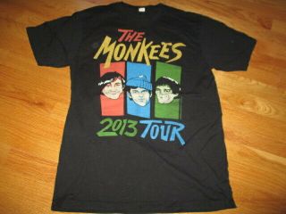 2013 The MONKEES Concert Tour (LG) Shirt Peter Tork Michael Nesmith Micky Dolenz 2