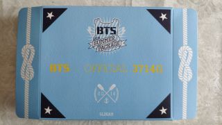 BTS 방탄소년단 Beyond The Scene Summer Package 2014 official slogan towel with case 2
