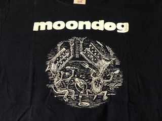 Moondog 90s Tour Shirt Mens M Quicksand Worlds Fastest Car Rival Schools 2