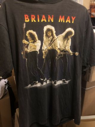 Queen Brian May Back To The Light Official 1993 Tour T Shirt Vg,