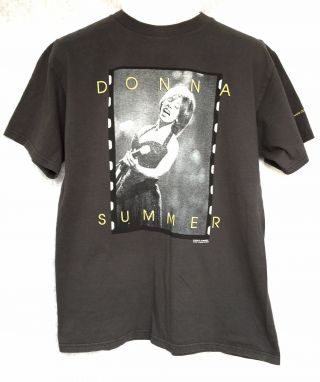 Donna Summer 1999 Tour Shirt Concert Copyright R&b Soul Rock Adult Large