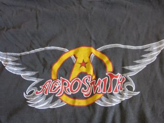 Vintage Aerosmith BACK IN THE SADDLE Tour 1984 - 1985 T - shirt - LARGE 2