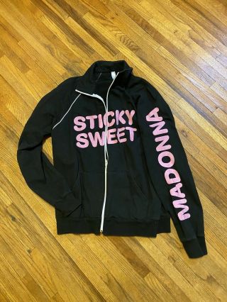 Madonna 2008 Sticky & Sweet Tour Jacket Size Large.  American Apparel