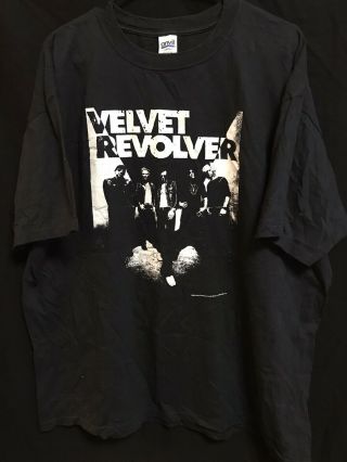Actual Vintage Velvet Revolver 2004 Scott Weiland Slash Tour Band T - Shirt Xxl