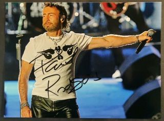 Paul Rodgers Signed Photo With - Bad Company,