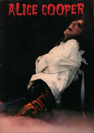 Alice Cooper 1978 - Tour Concert Program Book