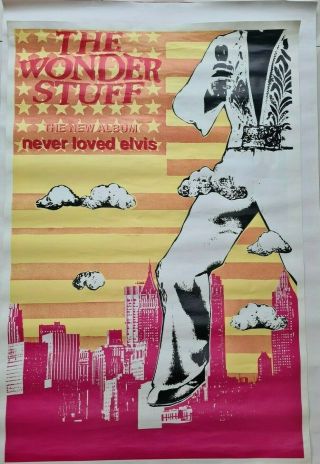 The Wonder Stuff – Never Loved Elvis Album Poster