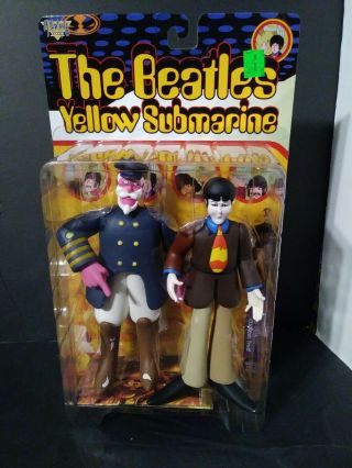 The Beatles Mcfarlane - Yellow Submarine Figures Paul Mccartney With Captain Fred