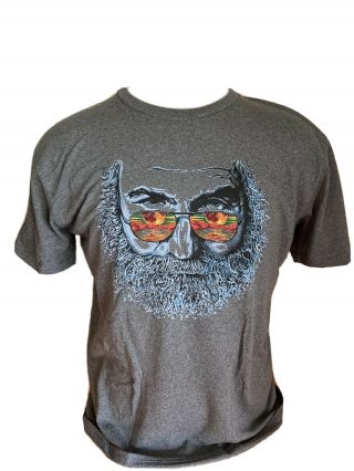 Palm Sunday Recycled Cotton T Shirt Xl Jerry Garcia Art By Aj Masthay