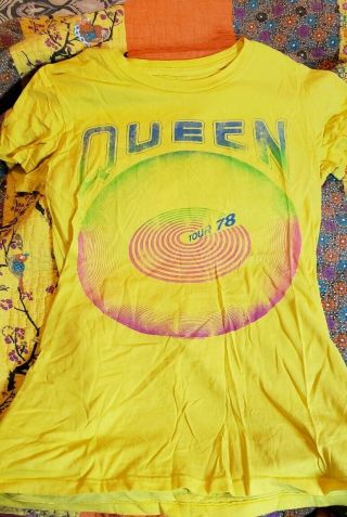 Vintage Queen Shirt 1978 Tour Medium