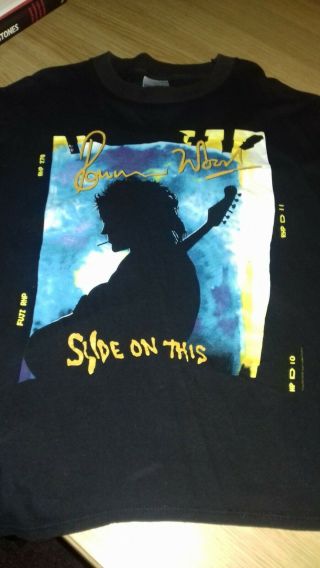 Ronnie Wood - Slide On This - Tour T Shirt - 1992 - Rolling Stones