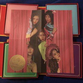 Red Velvet Day 1 Limited Album Set Irene Wendy Joy Yeri NO PHOTOCARD 3