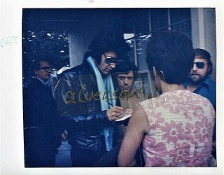 Elvis Presley Vintage Candid Photograph - Mgm Studio - September 29,  1970