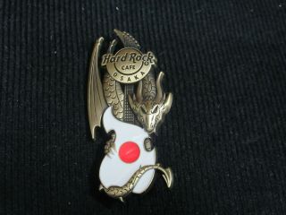 Hard Rock Cafe Ucw Osaka 3d Dragon And Flag Pin (no Limited)