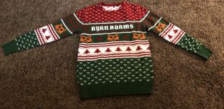 Ryan Adams Cat Sweater Winter Christmas Collectible - Size Xs