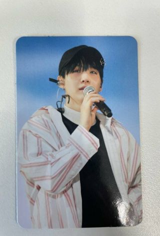 Bts 2017 The Wings Tour In Seoul Dvd Official Photo Card Only Suga