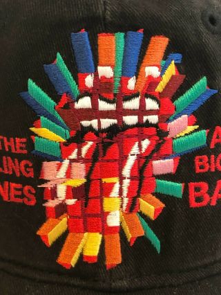 Rolling Stones Fan Club A Bigger Bang Tour Cap Hat - Very Collectible.  Fan Club