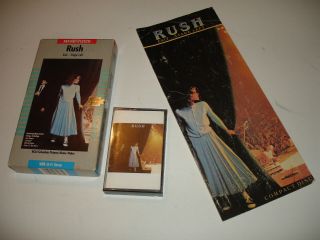Rush - Exit.  Stage Left: Vhs (60285),  Music Cassette (mcr4 2 - 7001),  Cover Art