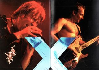 DEF LEPPARD 2003 X WORLD TOUR CONCERT PROGRAM BOOK / JOE ELLIOTT / EX 2 NMT 2