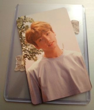 [us Seller] Official Bts Love Yourself Her O Version Jungkook Photocard